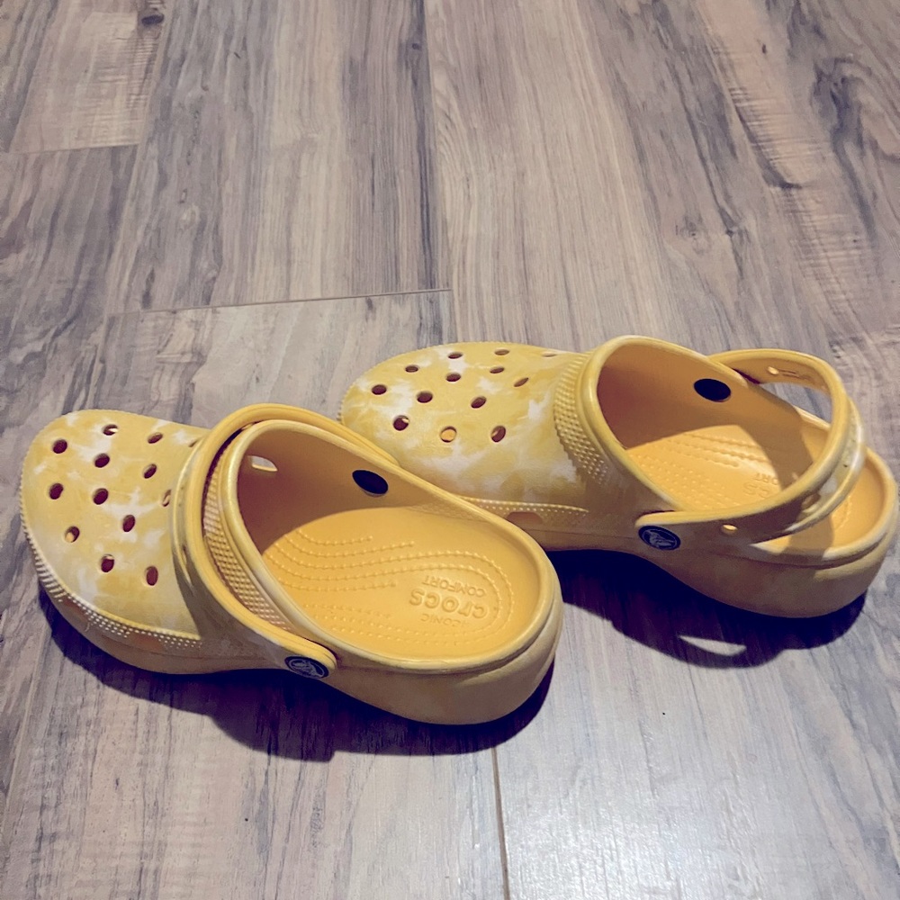 Tye Dyed Crocs